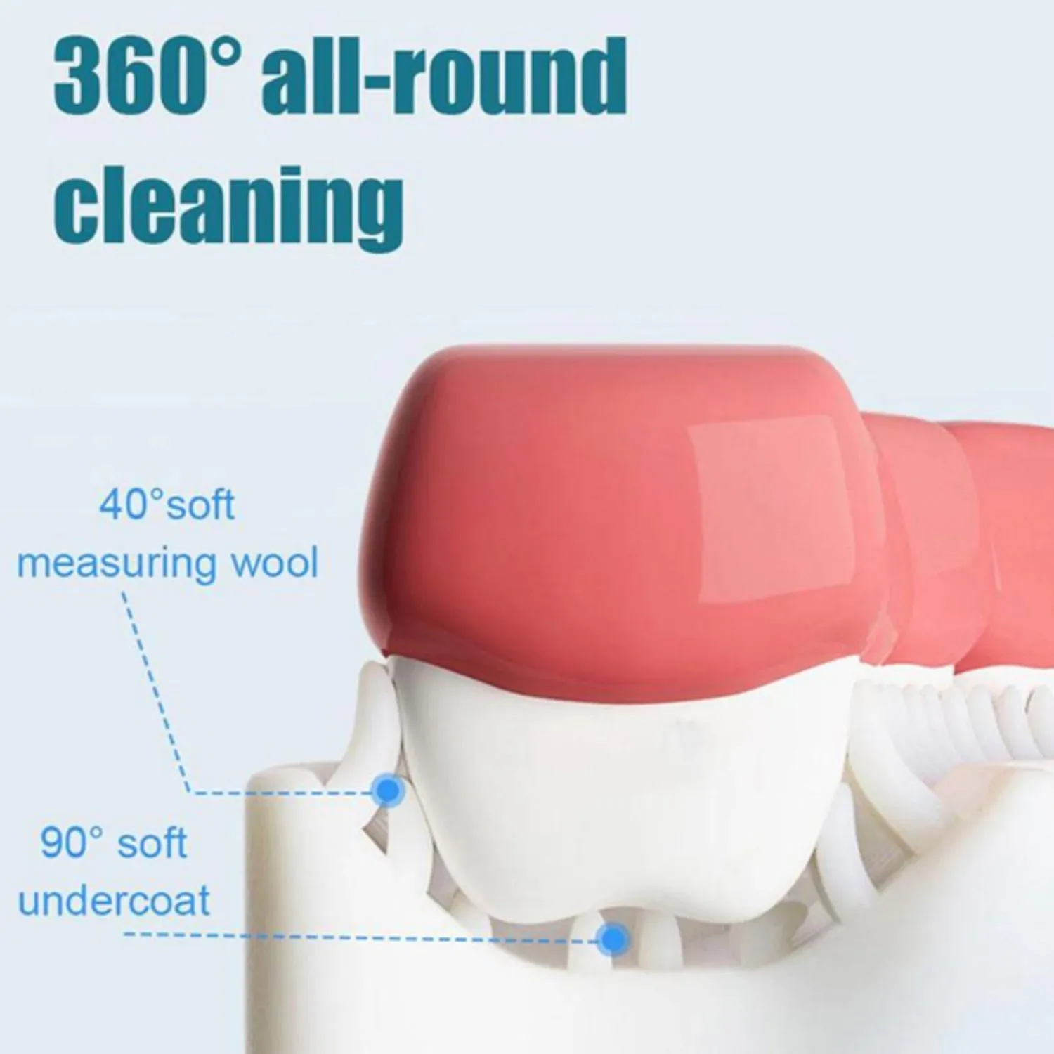 4773 Kids U Shaped Large Tooth Brush used in all kinds of household bathroom places for washing teeth of kids, toddlers and children’s easily and comfortably.