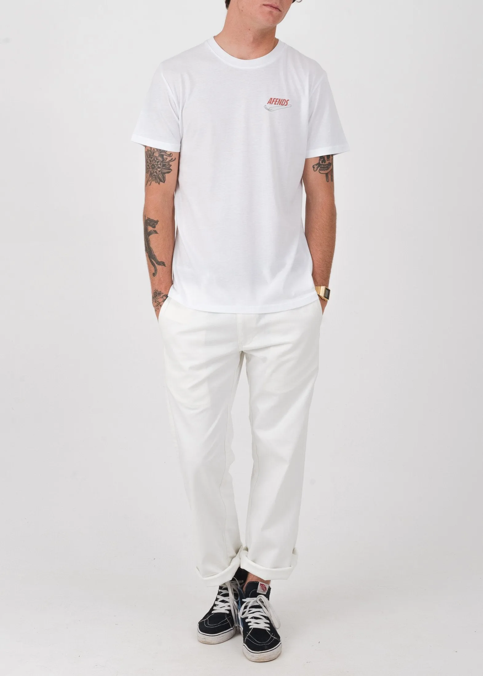 Afends Mens Just Did It - Standard Fit Tee