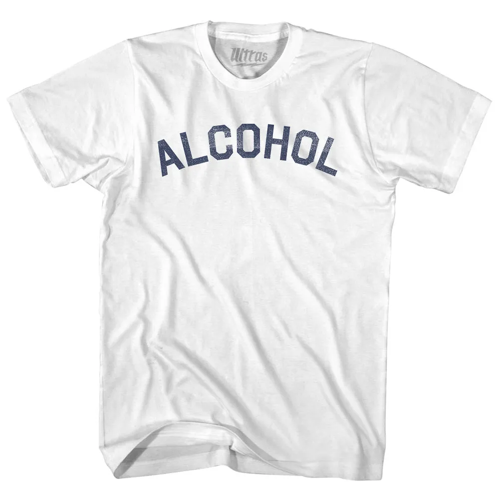 Alcohol Womens Cotton Junior Cut T-Shirt