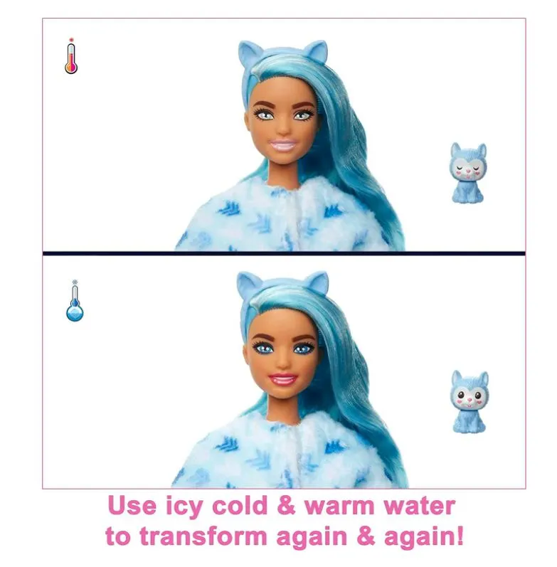 Barbie Cutie Reveal Winter Sparkle Series Husky