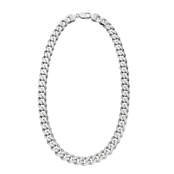 Beginnings Sterling Silver Heavyweight Diamond Cut 51cm Necklaces N4273