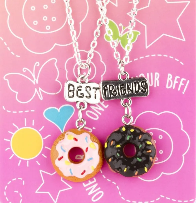 Best Friends Necklaces Doughnuts