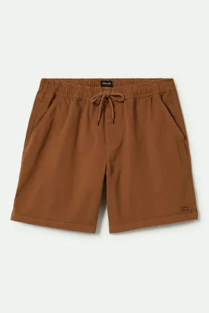 Brixton Mens Washed Copper Everyday VIntage Wash Short