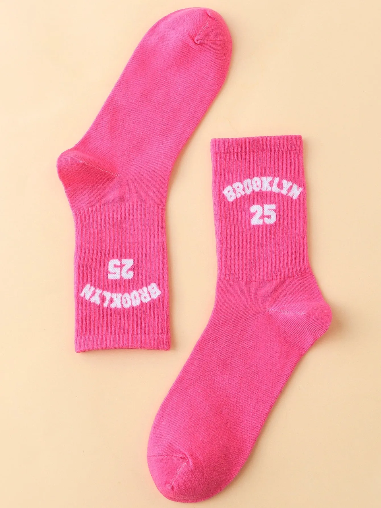 Brooklyn 25 Crew Socks Funny Socks for Women Novelty Socks Funky Socks Gift for