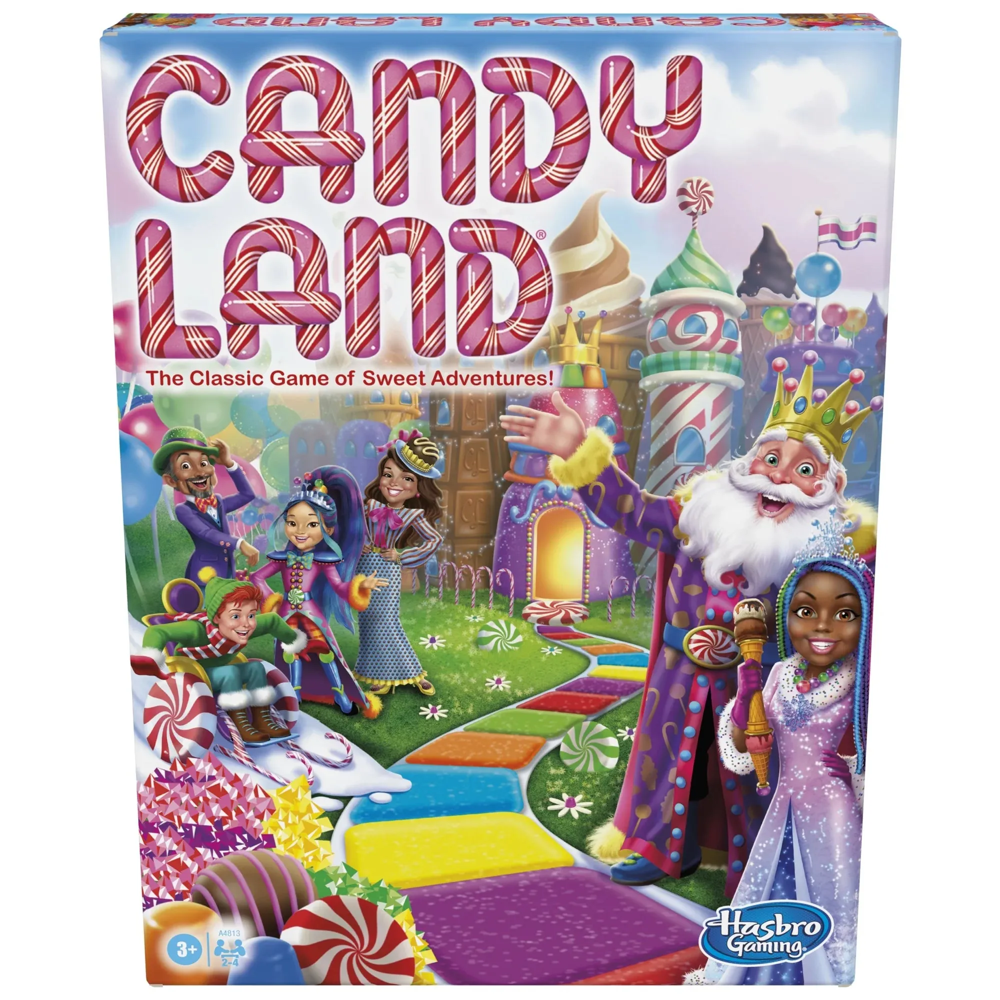 Candy Land Kids Board Game, Games for Preschoolers, 2-4 Players, Christmas Gifts for Kids, Ages 3 
