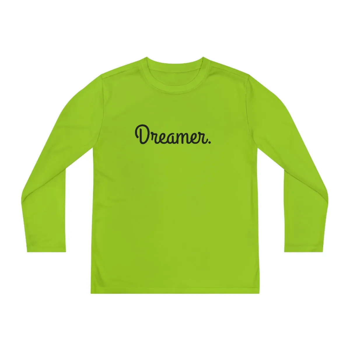 Dreamer. Youth Long Sleeve Competitor Tee