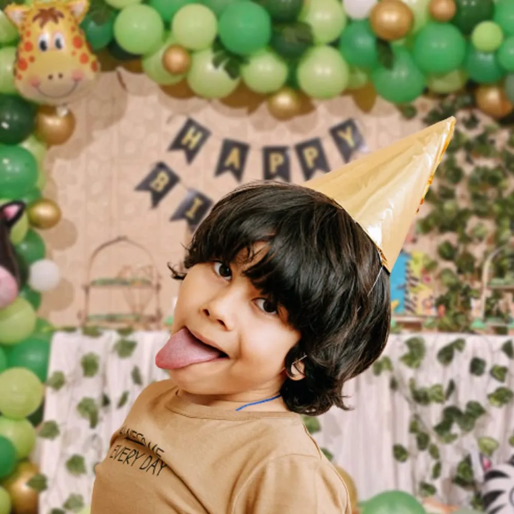 Forest Theme Birthday Decoration Kit 85 Pcs Combo - Birthday Decoration for Boy or Girl
