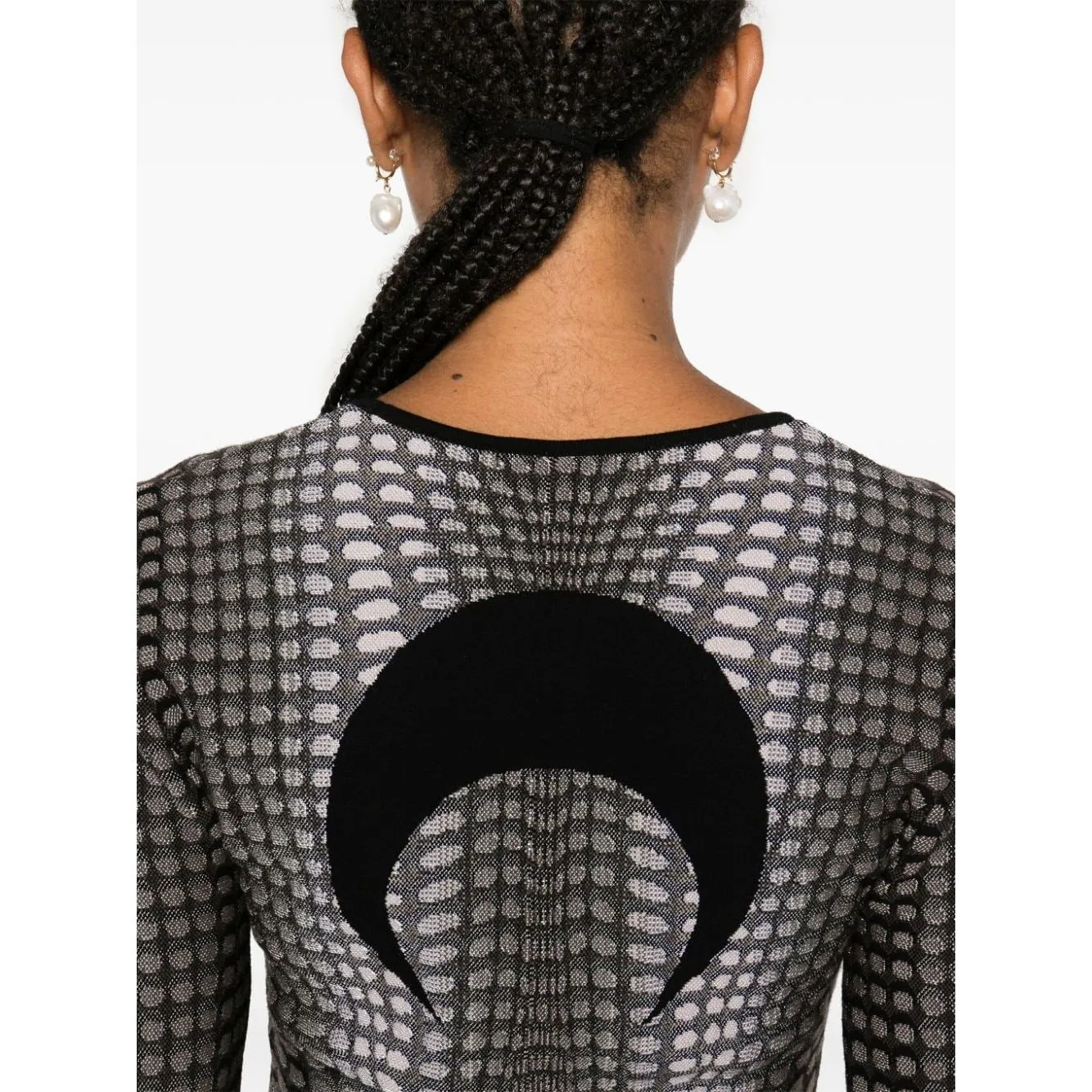MARINE SERRE Top Grey