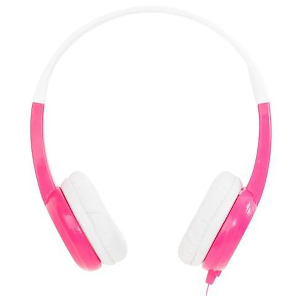 [OPEN BOX] BUDDYPHONES Connect On-Ear Wired Headphones - Pink