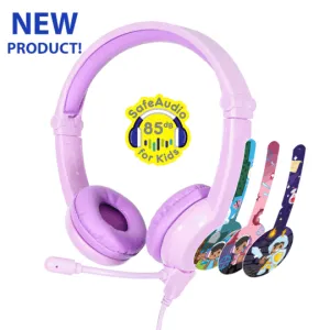 [OPEN BOX] BUDDYPHONES Galaxy Gaming Headphones - Purple