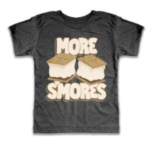 Rivet Kids - More S'mores Tee in Charcoal