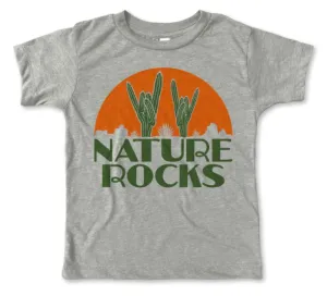 Rivet Kids - Nature Rocks Tee in Stone