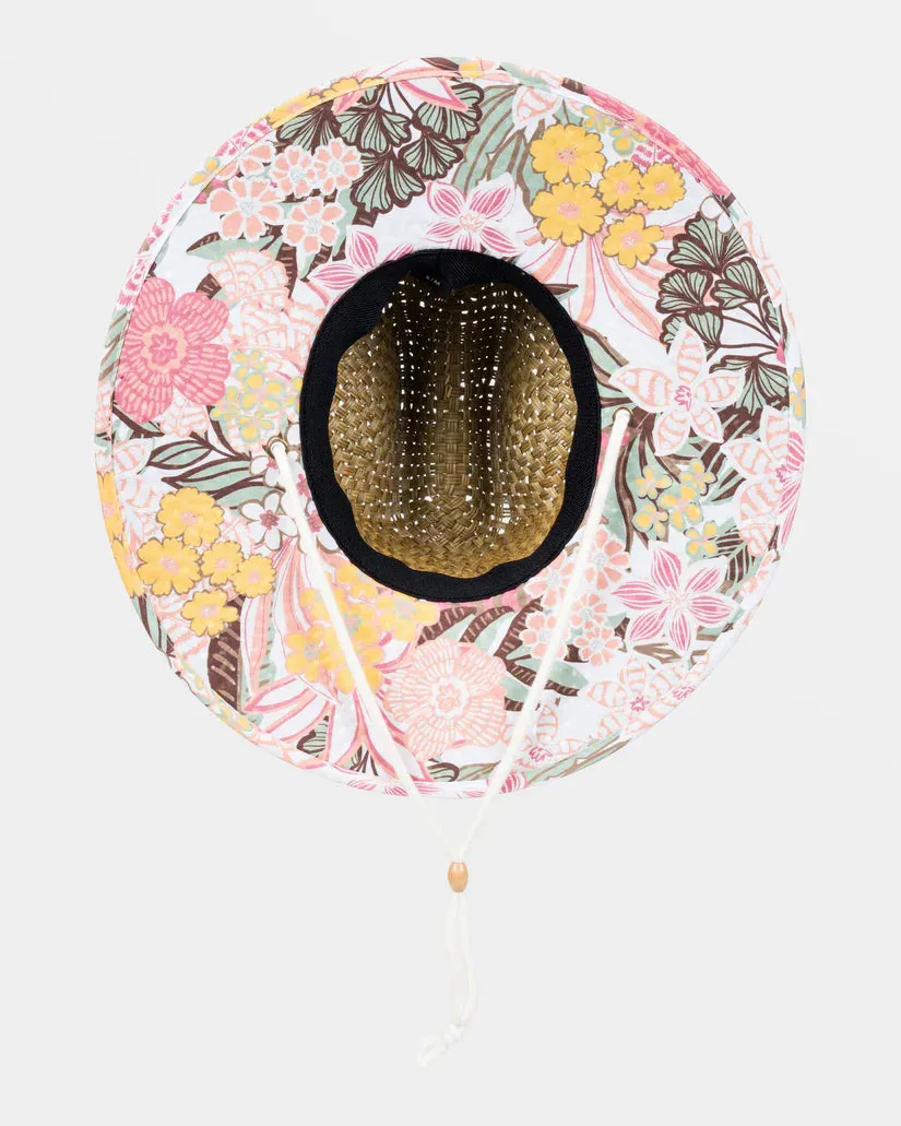 Roxy | Pina To My Colada Sunt Hat - White Viva La Vida