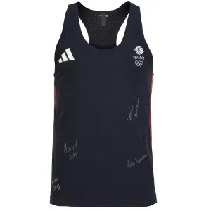Team GB Womens Rowing Quad Sculls Signed 2024 Paris Olympics Athletic Vest