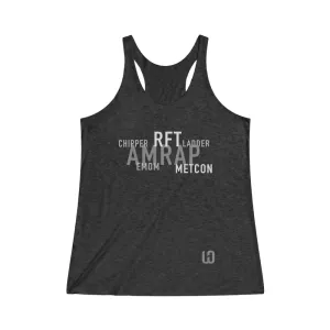 The WOD's WOD Obsessed Women's Tri-Blend Racerback Tank